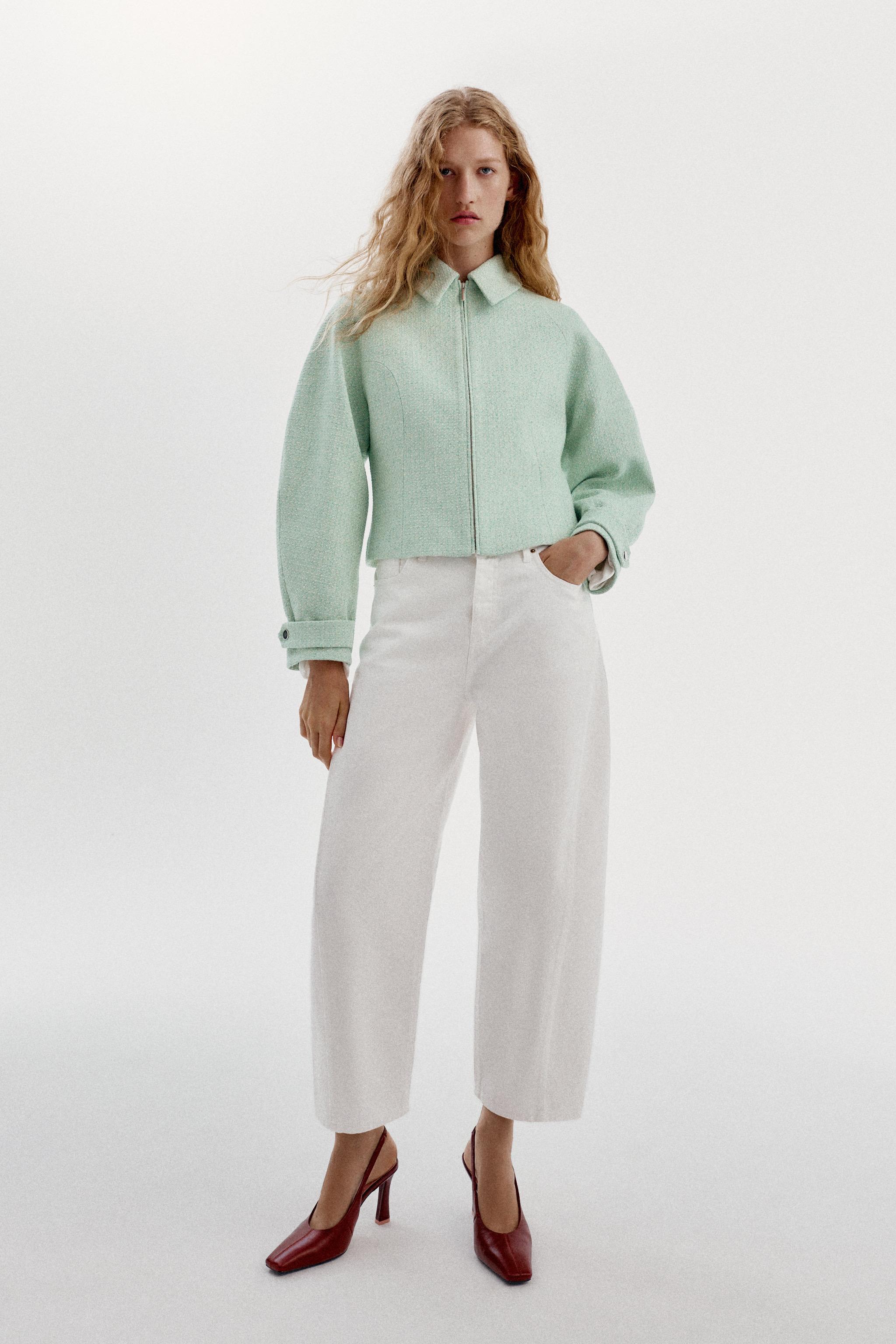 TEXTURED ZIP JACKET